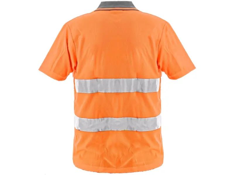 Pánská reflexní polokošile DOVER, oranžová, vel. M